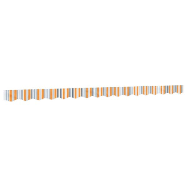 Replacement Fabric for Awning Valance Multicolour Stripe 4 m - Untranslated