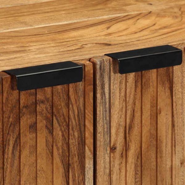 Sideboard 60x33x75 cm Solid Wood Acacia - Untranslated