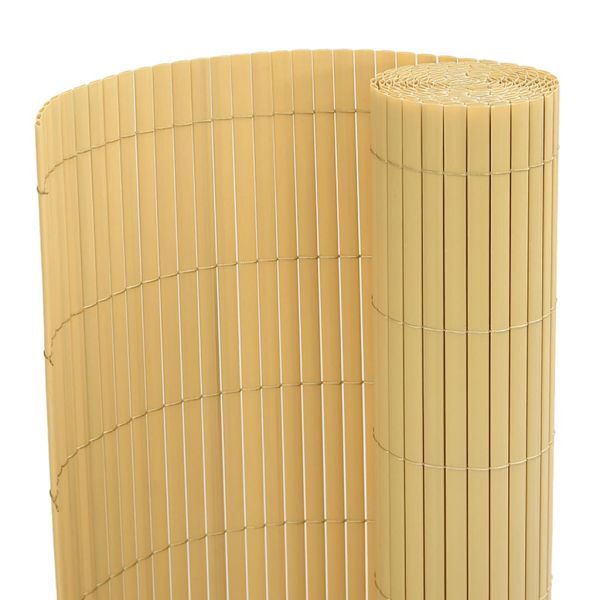 Garden Fence Double-Sided Yellow 1,8x5 m PVC - Untranslated