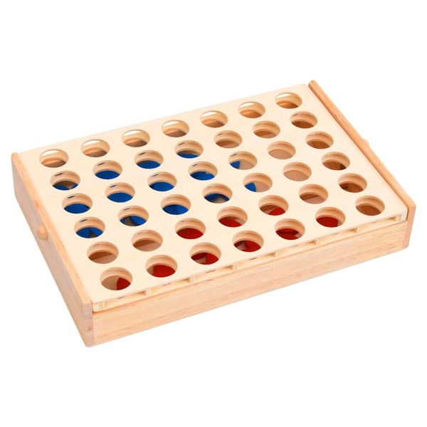 Игра 4 в ред 24x15x4 см масивно дърво