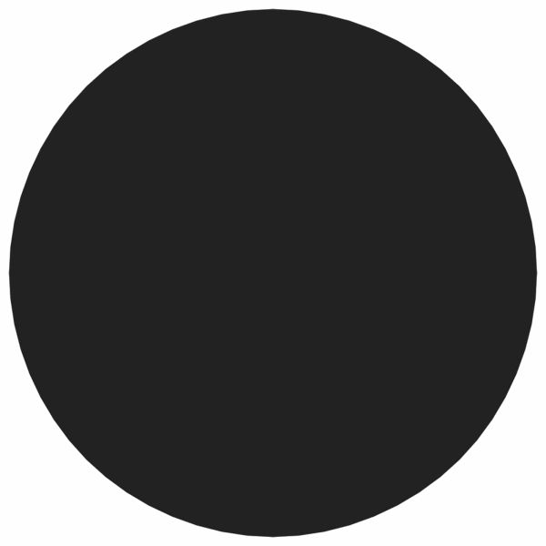 Самозалепваща корица за винтове 2 бр. Черно Ø 20 x 0,5 мм