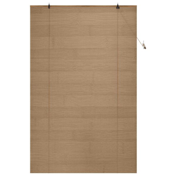 Ролетна щора Кафяво 140 x 220 cm Бамбук