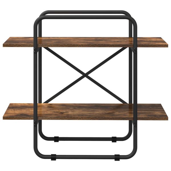 Рафт за книги 2 нива 60 x 35 x 70 cm PB Опушен дъб