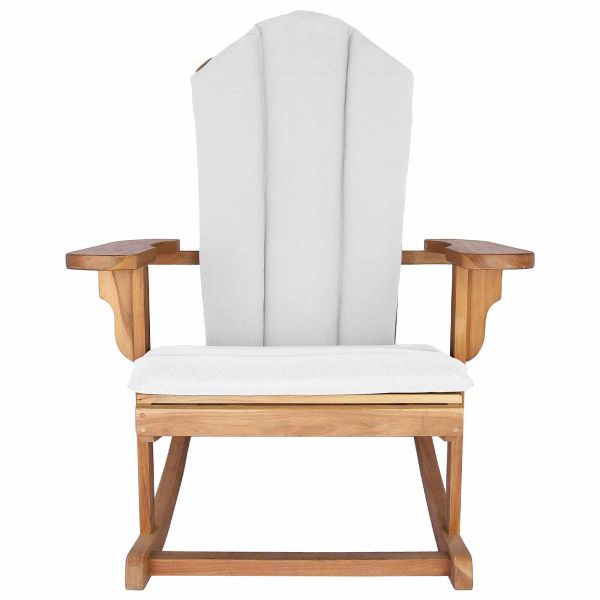 Градински люлеещ се стол Adirondack Натурално