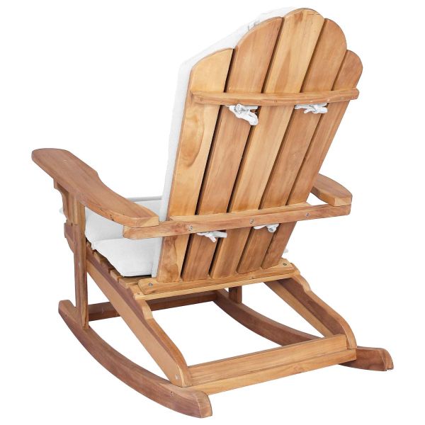 Градински люлеещ се стол Adirondack Натурално
