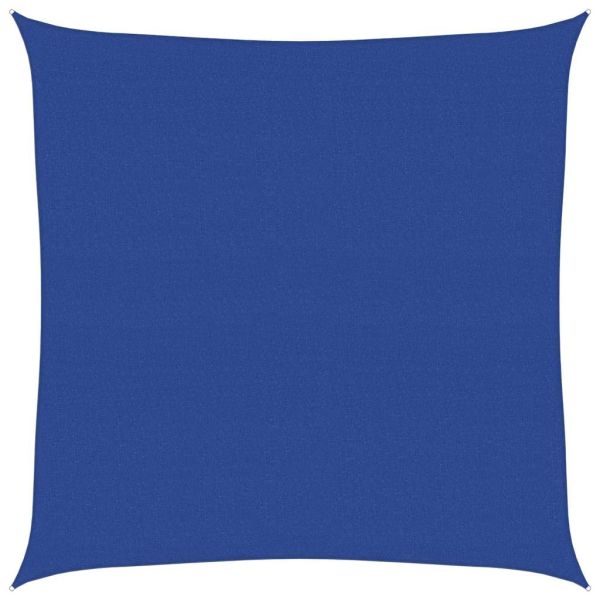 Sunshade Sail 160 g/m² Square Blue 6x6 m HDPE - Untranslated