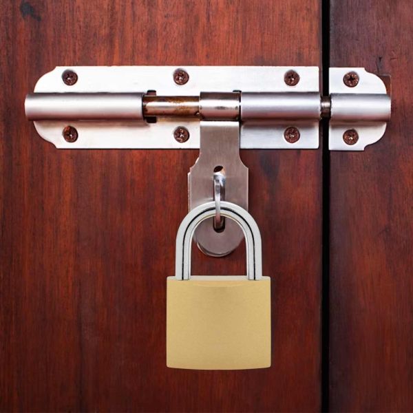 U Lock с ключове 2 бр. Месинг Желязо