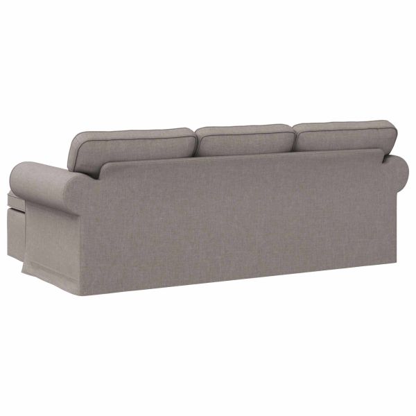 Диван Таупе 215 x 138 x 80 см текстил
