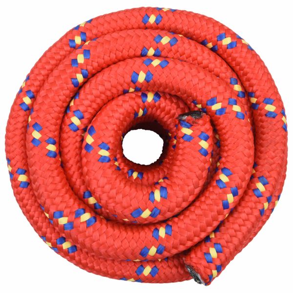Въже за лодка 5 mm 10 m Червено