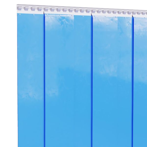 Завеса за врата синя 200x1,6 мм 50 м PVC