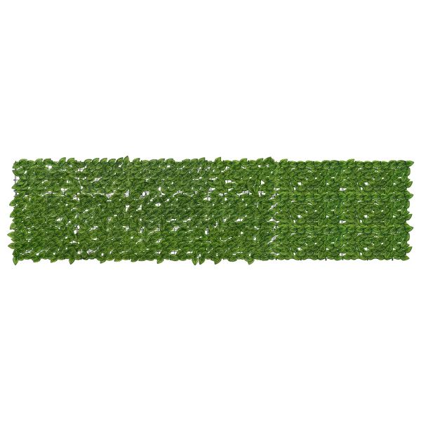 Завеса за балкон с листа Зелен и жълт 300 x 75 cm