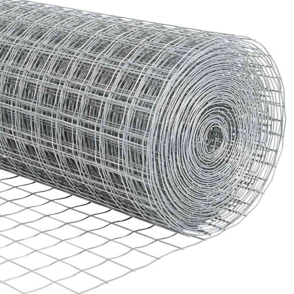 Европейска ограда 0,4 x 50 м Желязо с PVC покритие