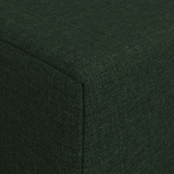 Сгъваем диван легло Тъмнозелено 70 x 60 x 63 cm Текстил