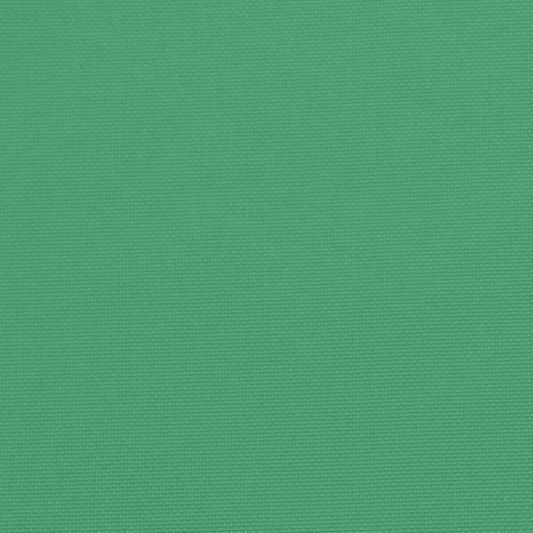 Възглавница за градинска пейка зелена 180x(50+50)x7 см оксфорд