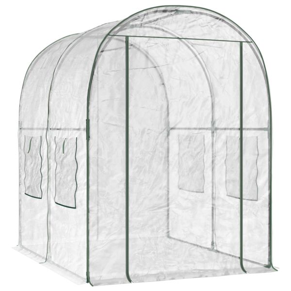 Топлица с конструкция 160 x 200 x 192,5 см ПВЦ Прозрачен