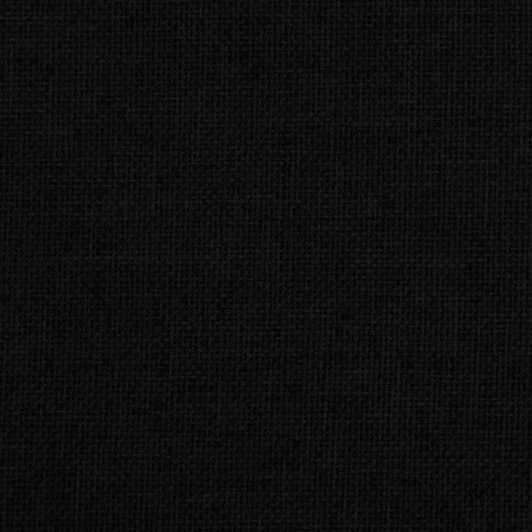 Детски диван, черно, 70x40x24 см, текстил