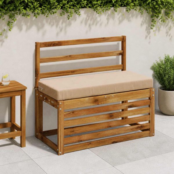 Възглавница за пейка SOEST 100% полиестер Пясък 80 x 40 x 8 cm