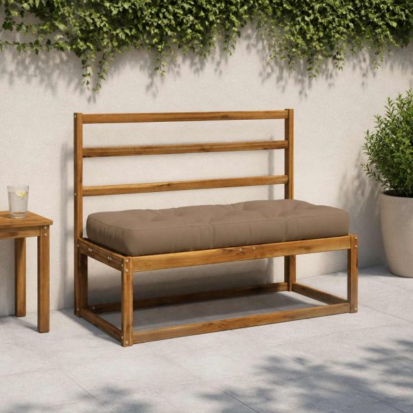 Кушон за палет VIANEN 100% полиестер Таупе 120 x 40 x 12 cm