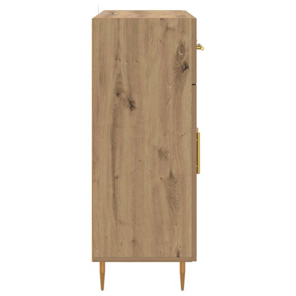 Служебен шкаф Дъб 69,5 x 34 x 90 см Инженерна дървесина