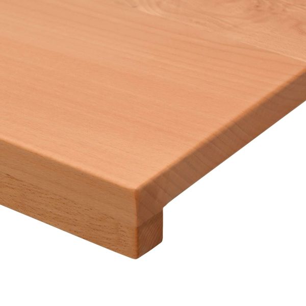 Парапети за прозорци 2 бр. Лакиран 80x 30 x 2 см Солидно бук