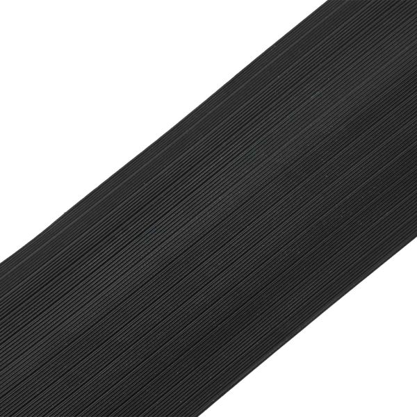 Уплътнение за Гаражна Под Черно 75 x 12 мм 4,5 м EPDM гума