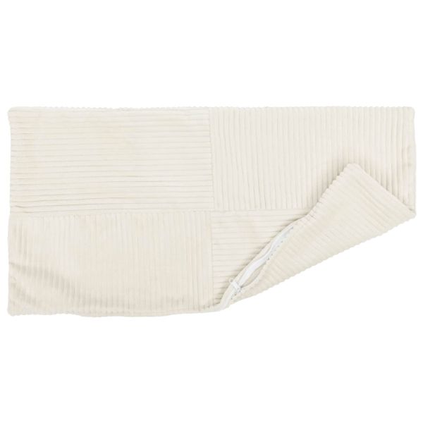 Калъфка за възглавница 12 pcs ALMELO Кремаво 40 x 80 cm