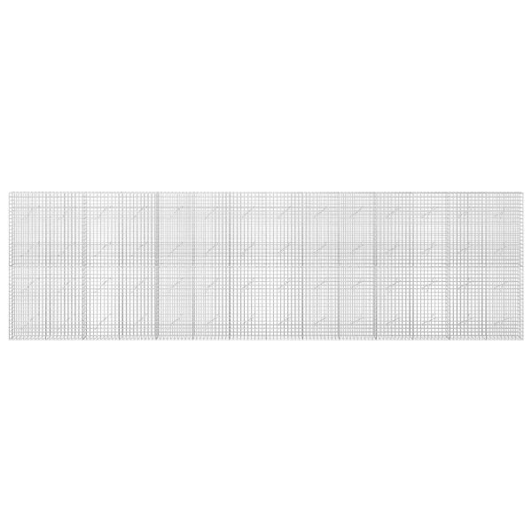 Габион с 5 мм жица и мрежа 5x5 см 700x10x200 см