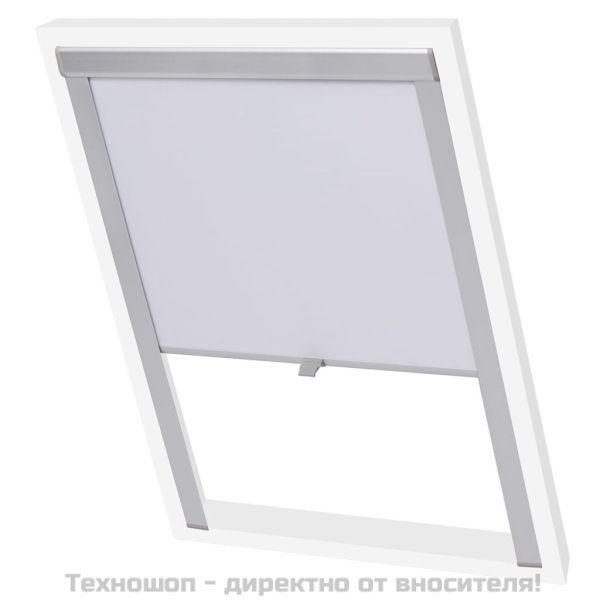 Затъмняваща ролетна щора, бяла, M06/306