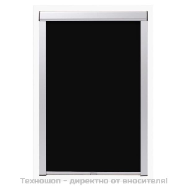 Затъмняваща ролетна щора, черна, F06