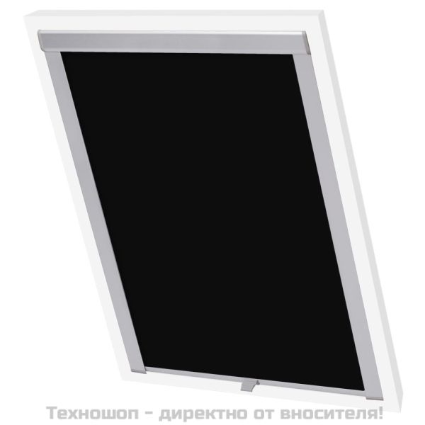 Затъмняваща ролетна щора, черна, M08/308