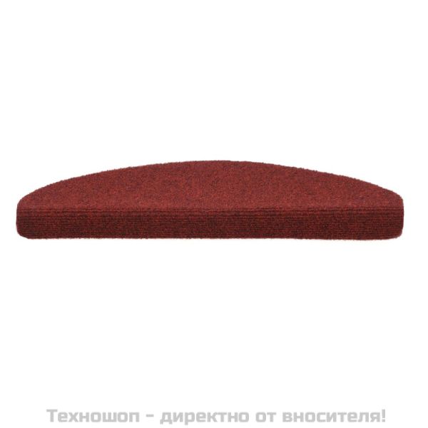 Самозалепващи стелки за стъпала, 15 бр, 65x21x4 см, червени