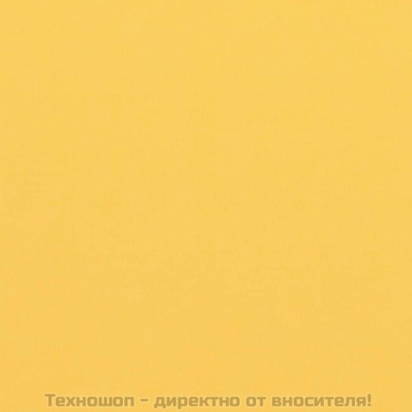 Балконски параван, жълт, 90x500 см, оксфорд плат