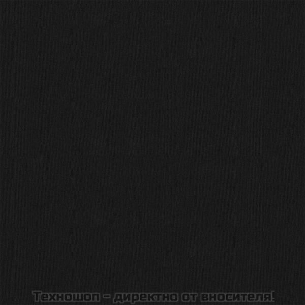 Балконски параван, черен, 120x300 см, плат оксфорд
