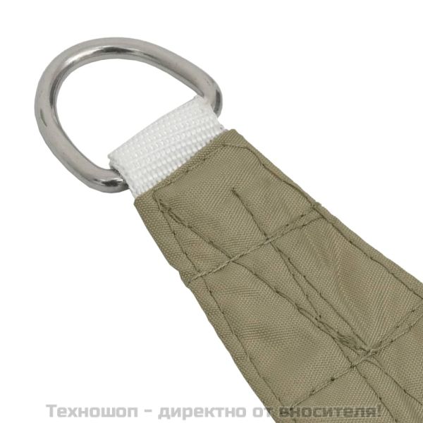 Платно-сенник, Оксфорд плат, триъгълно, 3x4x5 м, бежово