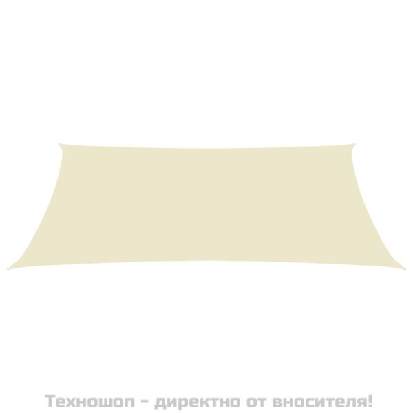 Платно-сенник, Оксфорд текстил, правоъгълно, 2,5x4 м, кремаво