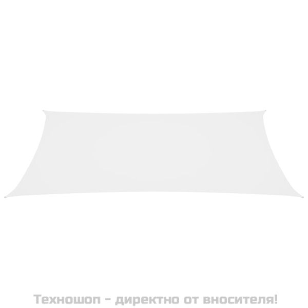 Платно-сенник, Оксфорд текстил, правоъгълно, 2x4,5 м, бяло
