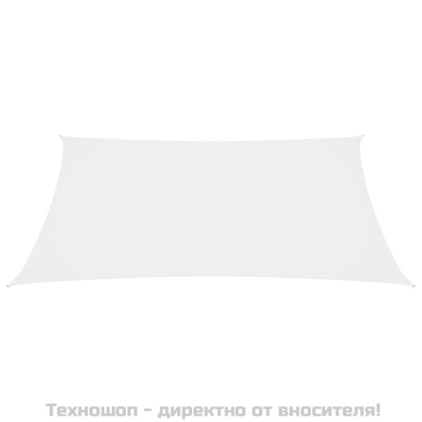 Платно-сенник, Оксфорд текстил, правоъгълно, 2,5x4 м, бяло