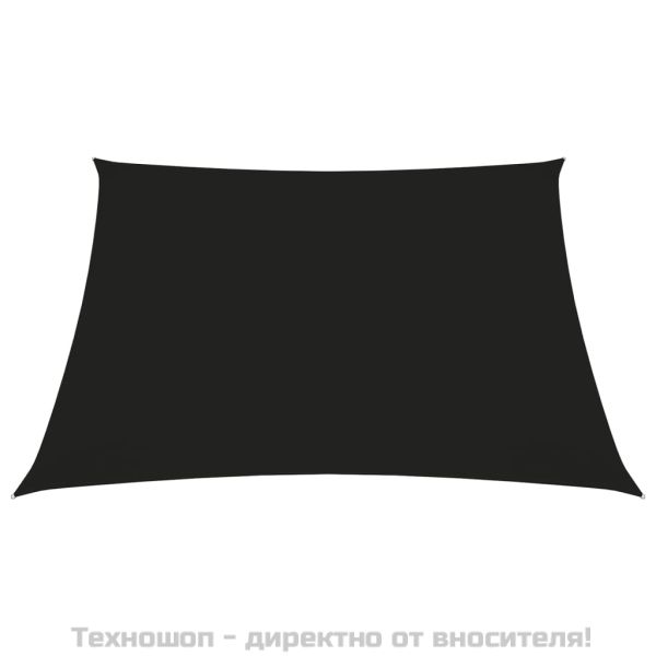 Сенник-платно, Оксфорд плат, квадратно, 3,6x3,6 м, черен
