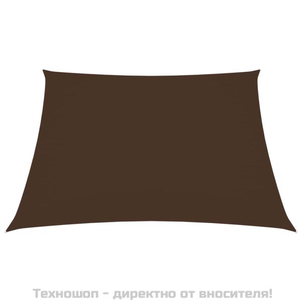 Платно-сенник, Оксфорд текстил, квадратно, 2x2 м, кафяво