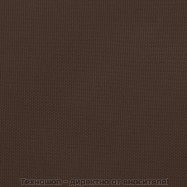 Платно-сенник, Оксфорд текстил, трапец, 2/4x3 м, кафяво