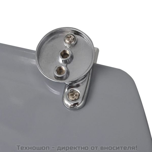 WC тоалетна седалка МДФ капак камъни