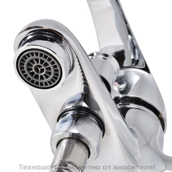 Комплект смесител с душ, хром