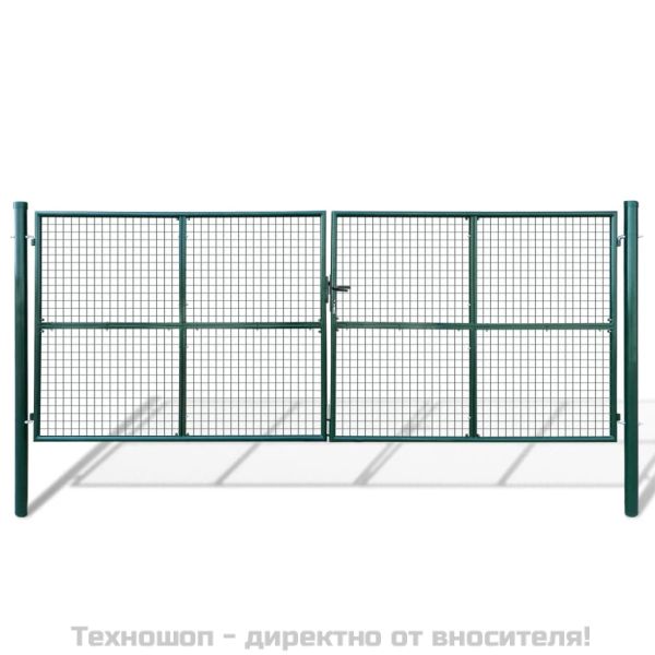 Градинска мрежеста порта 400x150 см