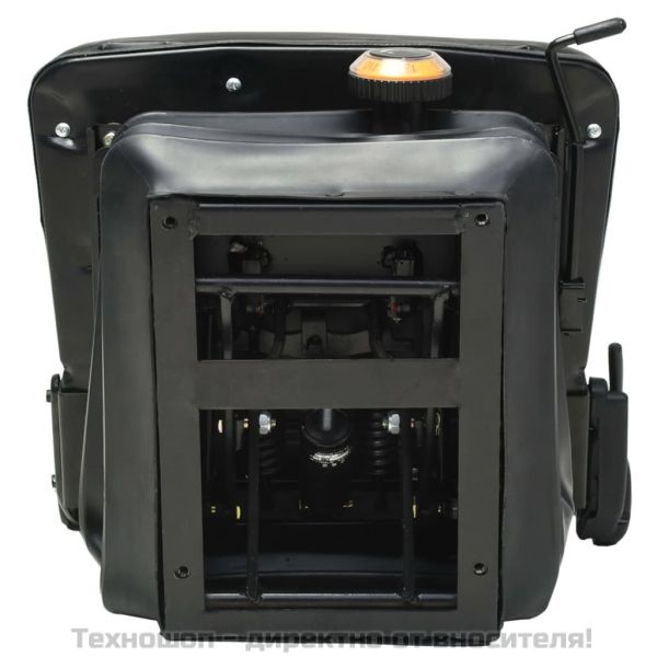 Седалка за мотокар и трактор, с въздушно окачване, черна