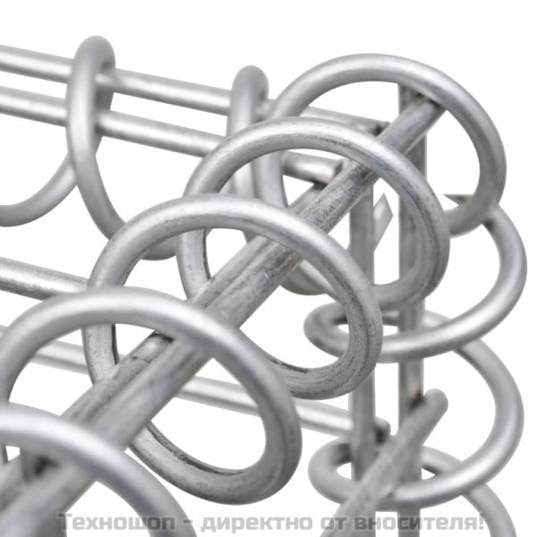 Габионна кошница, поцинкована стомана, 200x30x100 см