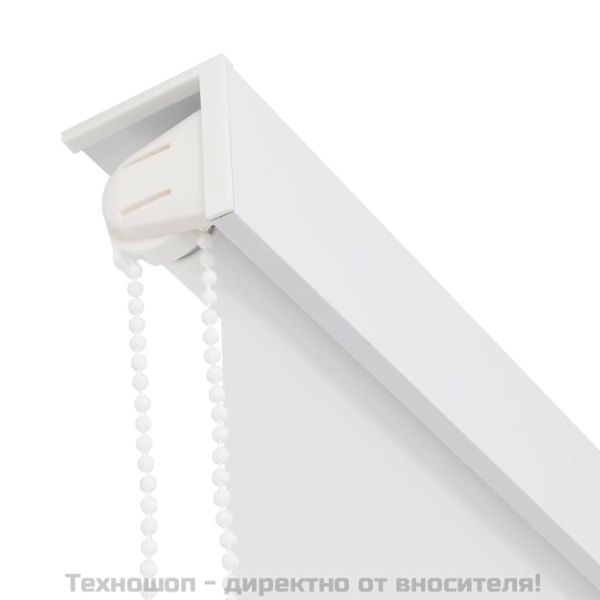 Ролетна щора за баня, 120x240 см, бяла