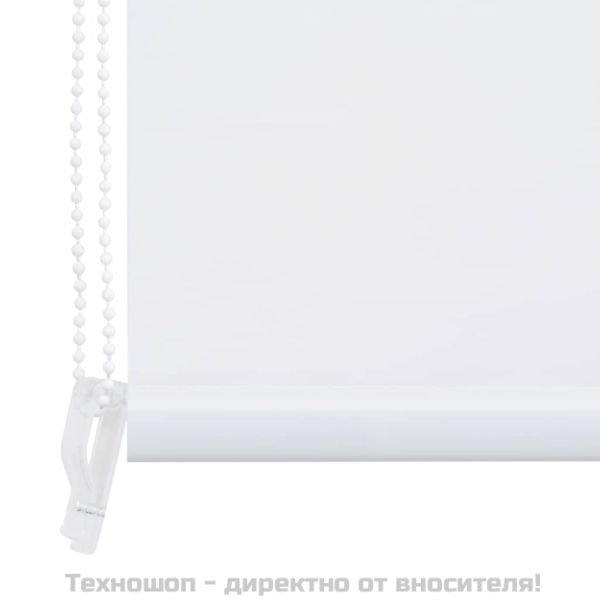 Ролетна щора за баня, 160x240 см, бяла