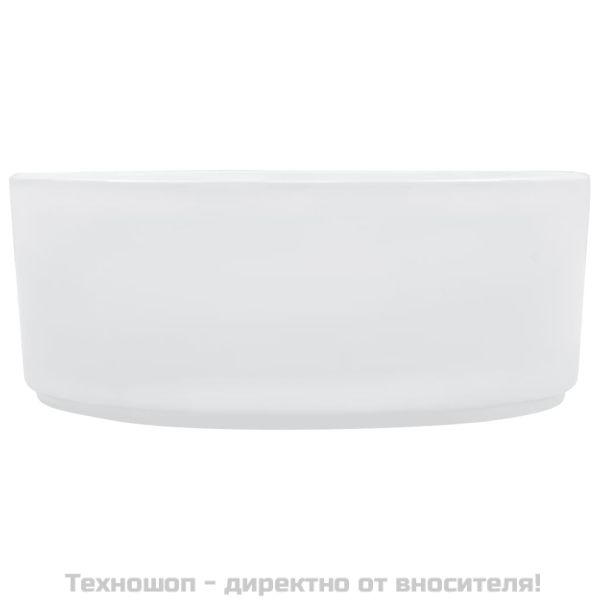 Мивка, 36x14 см, керамична, бяла