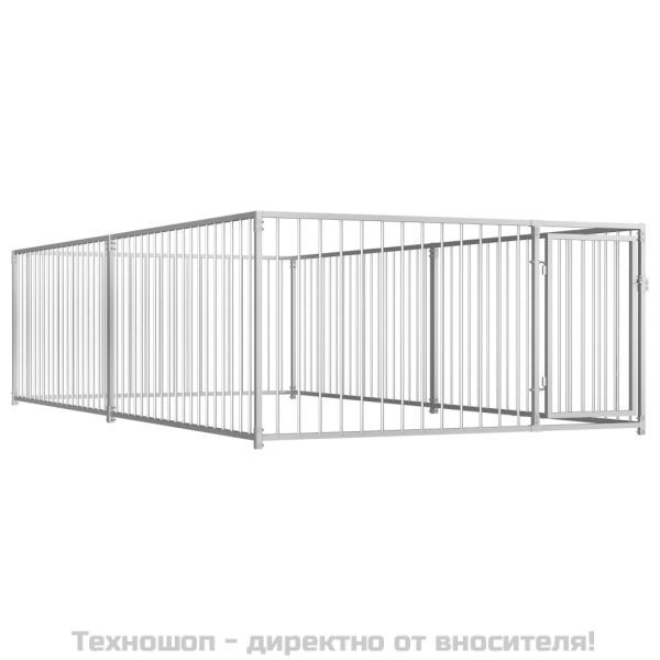 Външна клетка за кучета, 200x400x100 см