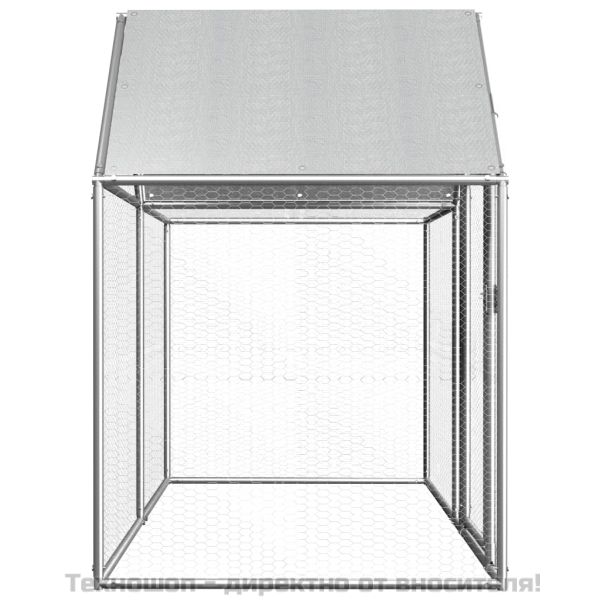 Птичарник, 2x1x1,5 м, поцинкована стомана